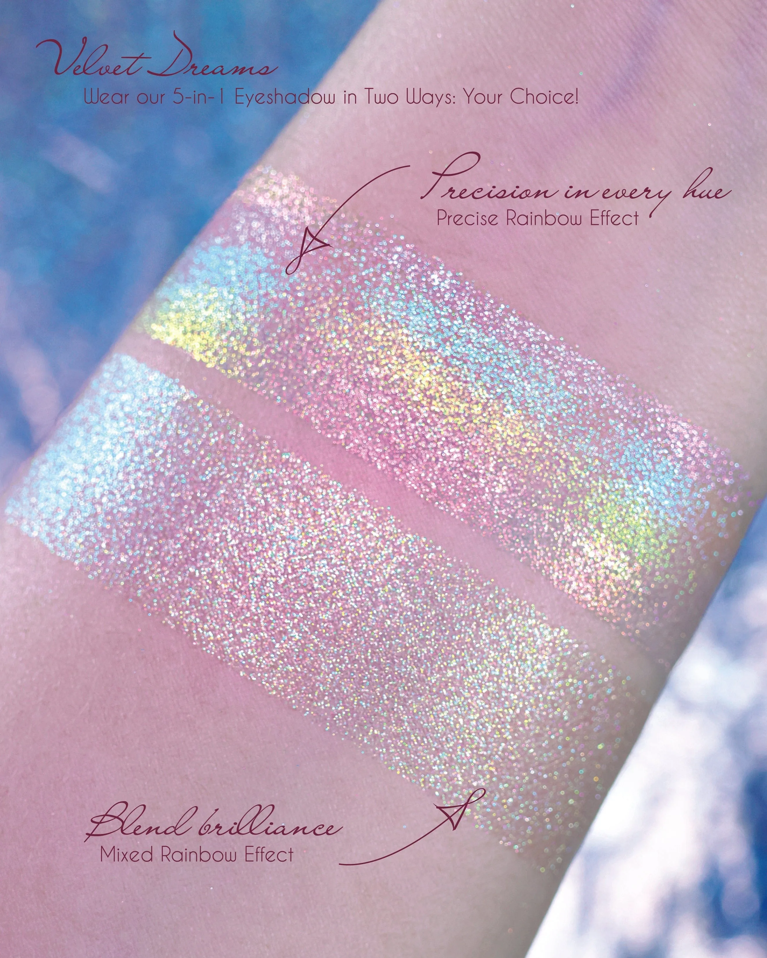 Opal Multichrome Pressed Eyeshadows