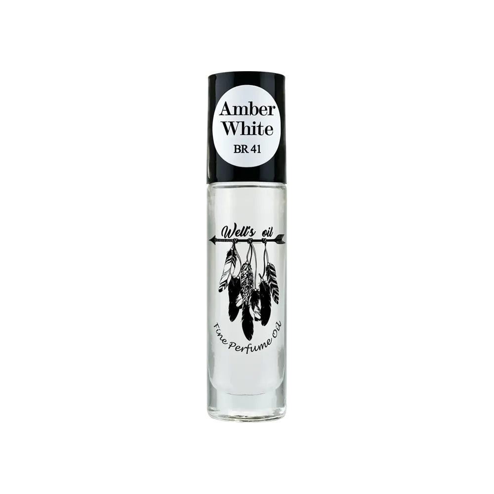 Perfume Oil Roll-On 0.33 fl Oz Inspired by Amber White Type