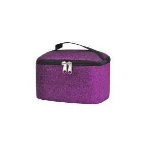 Purple Glitter NGIL Cosmetic Case