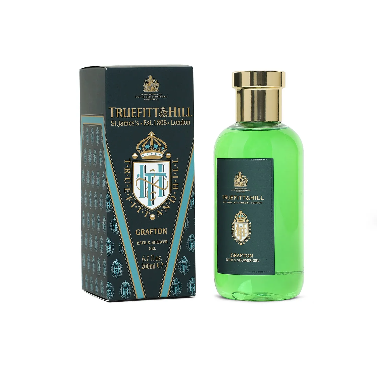 Truefitt & Hill Grafton Men's Bath & Shower Gel 200ml